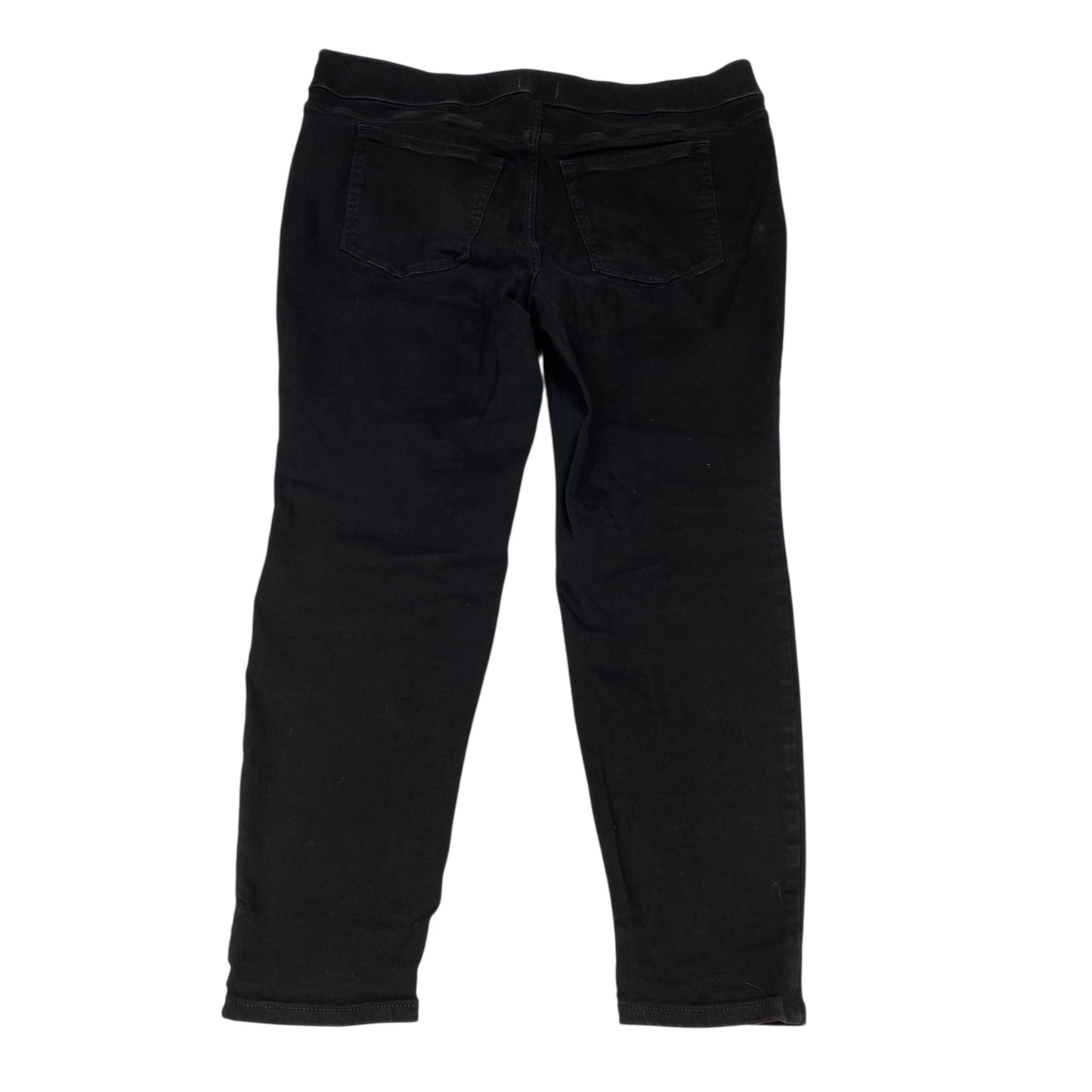 Jeans Jeggings By Lane Bryant In Black Denim, Size:22