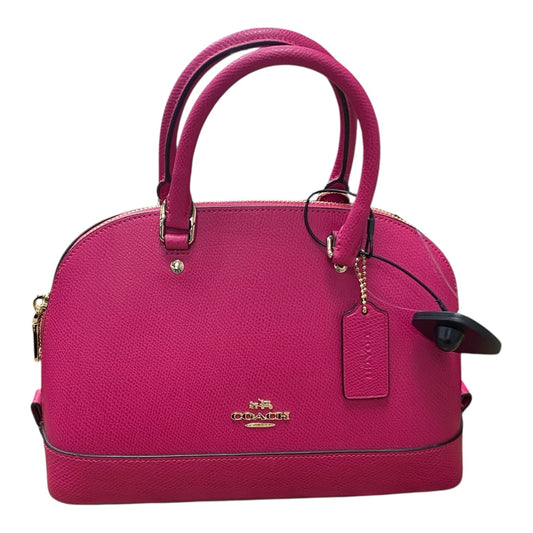 Handbag Designer By Coach In Pink, Size:Small