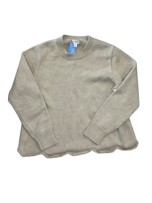 Sweater By J. Crew In Tan, Size:L
