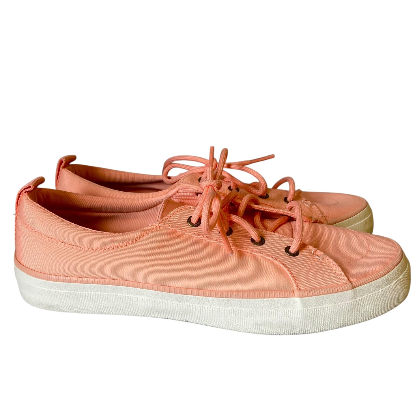 Shoes Sneakers By Sperry In Peach, Size:9