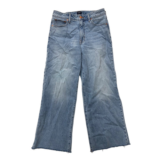 Jeans Straight By J. Crew In Blue, Size:4
