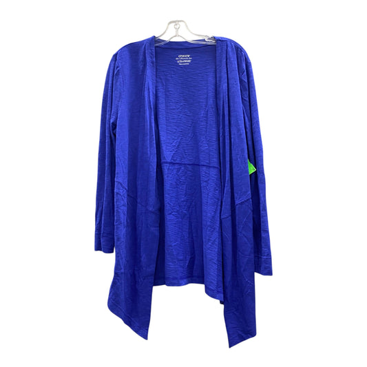 Cardigan By Chicos In Blue, Size:L