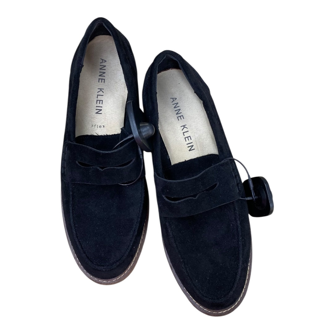 Shoes Flats By Anne Klein In Black, Size:7.5