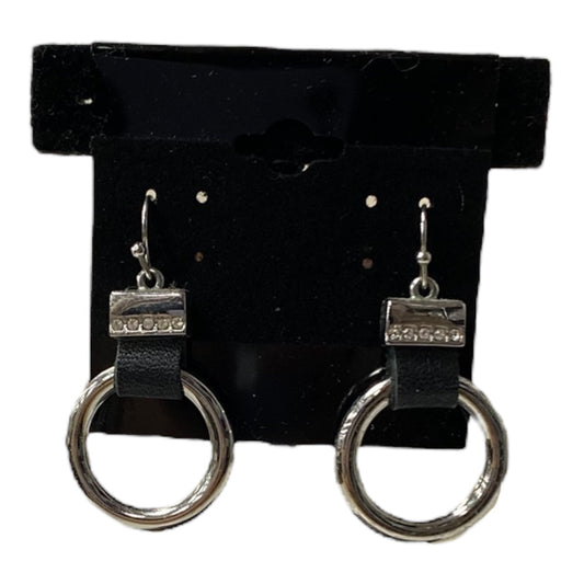 Earrings Dangle/Drop By Chicos In Black & Silver