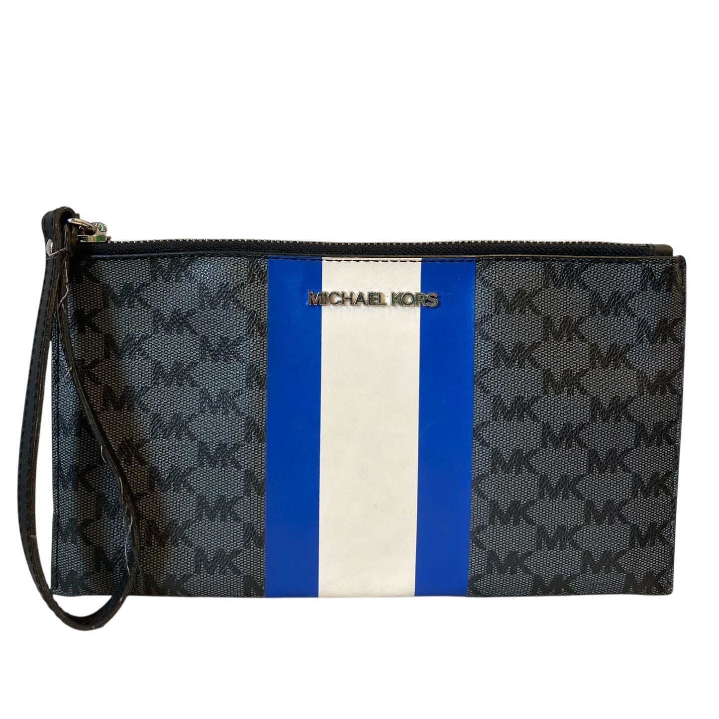 Wristlet Designer By Michael Kors In Grey, Size:Medium