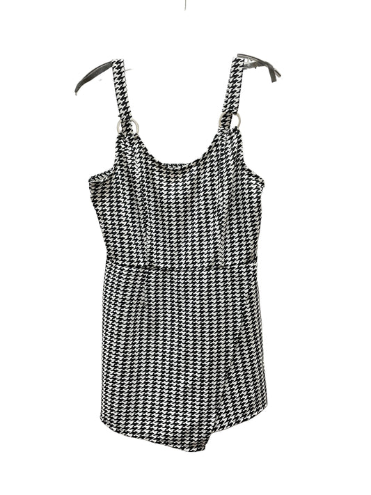 Romper By No Boundaries In Black & White, Size:L
