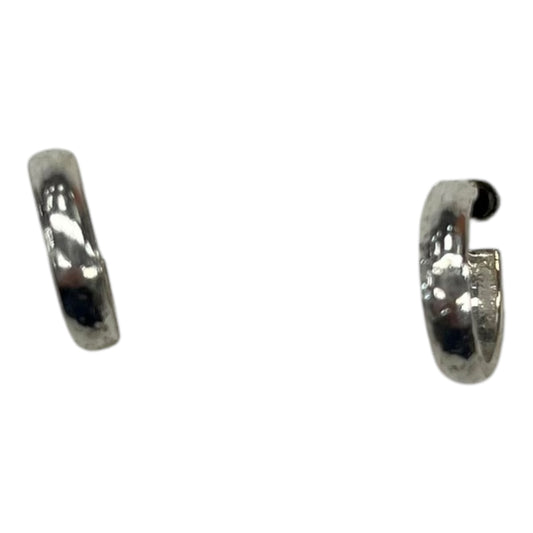 Earrings Hoop By Clothes Mentor In Silver