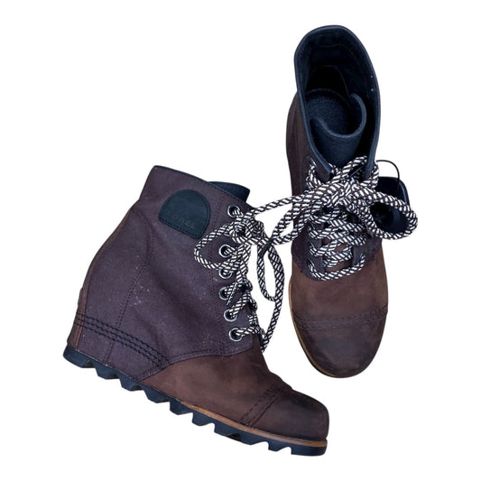 Boots Designer By Sorel In Brown, Size:7.5