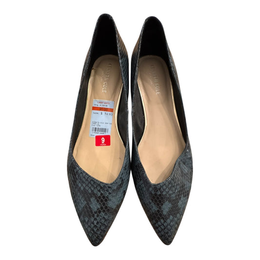 Shoes Flats By Kenneth Cole In Teal, Size:9