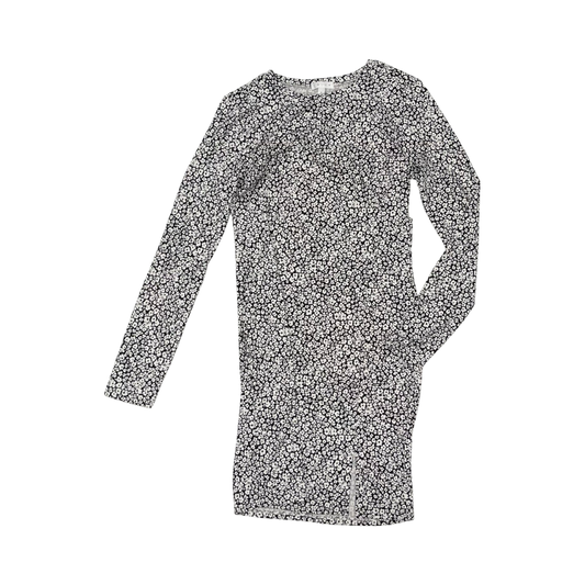 Dress Casual Short By Leith In Black & White, Size:S