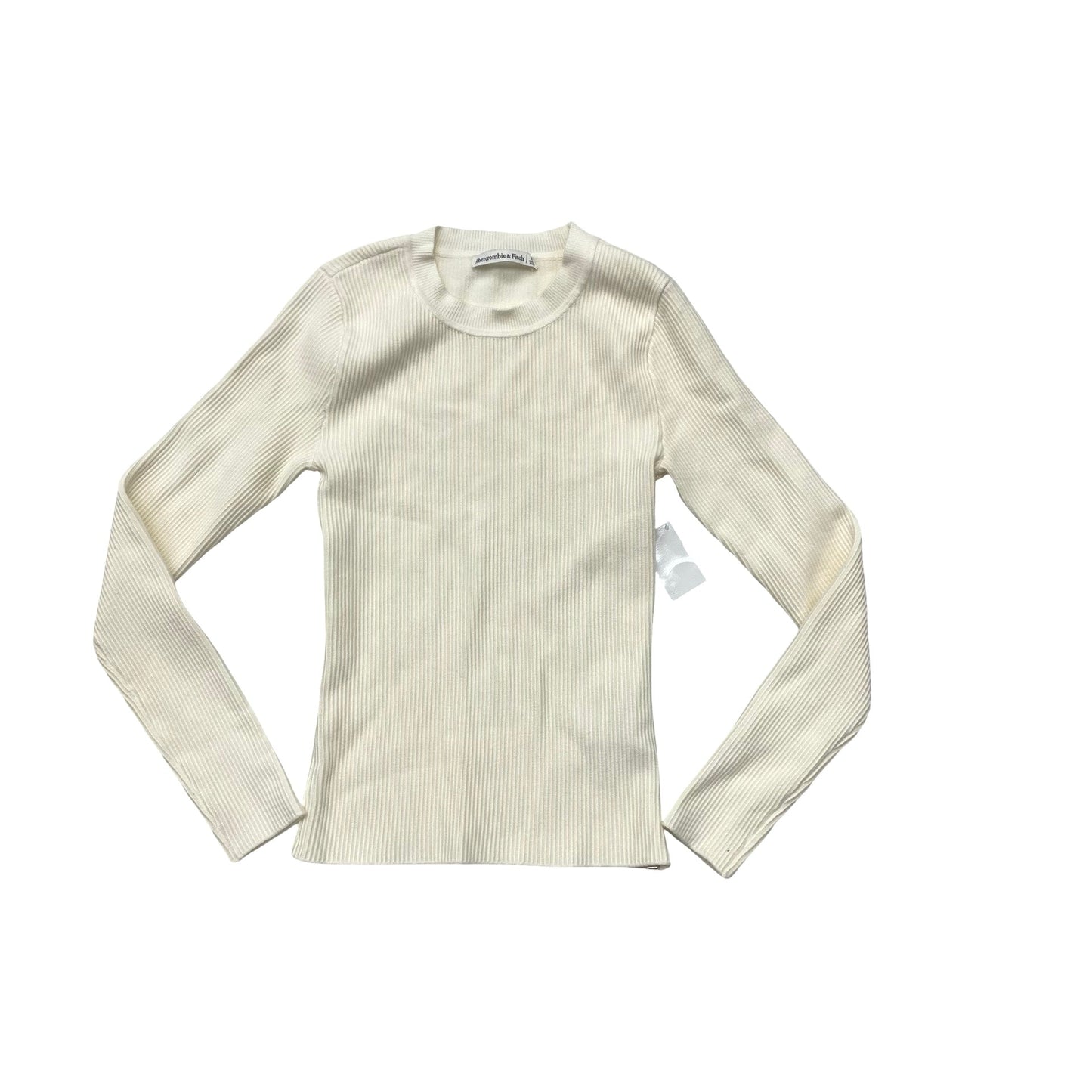 Sweater By Abercrombie And Fitch In Cream, Size:Xs