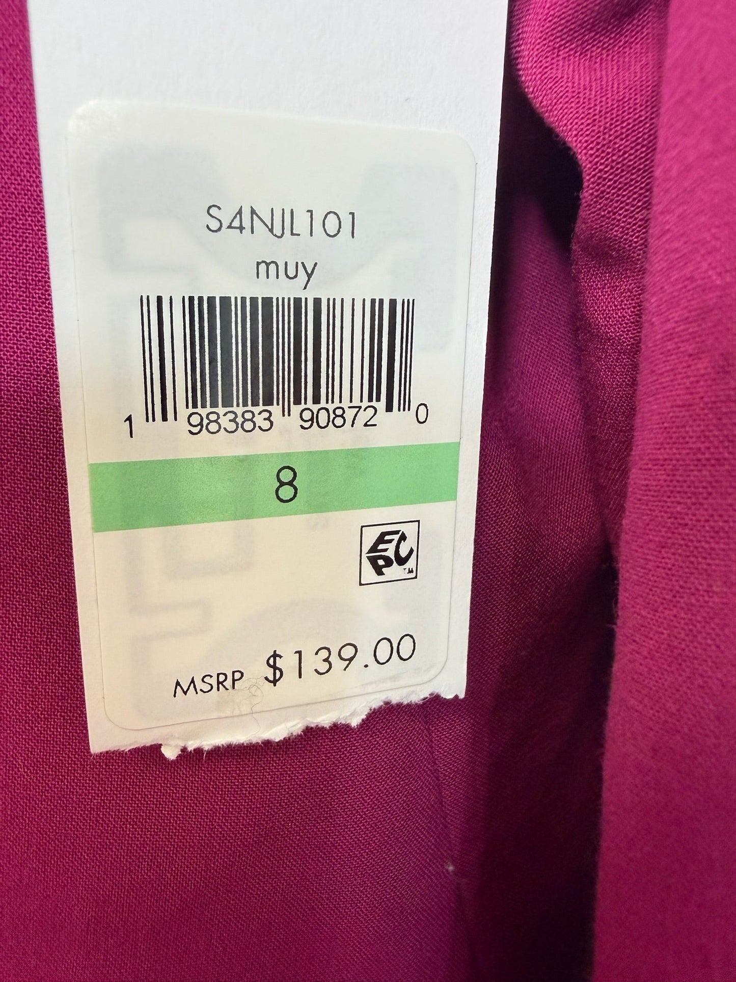 Pants Suit 2pc By Calvin Klein In Pink, Size: 6/8