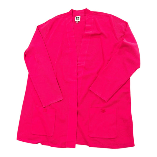 Sweater By Anne Klein In Pink, Size:L