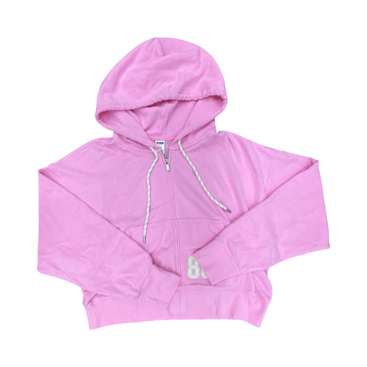 Sweatshirt Hoodie By Pink In Pink, Size:L