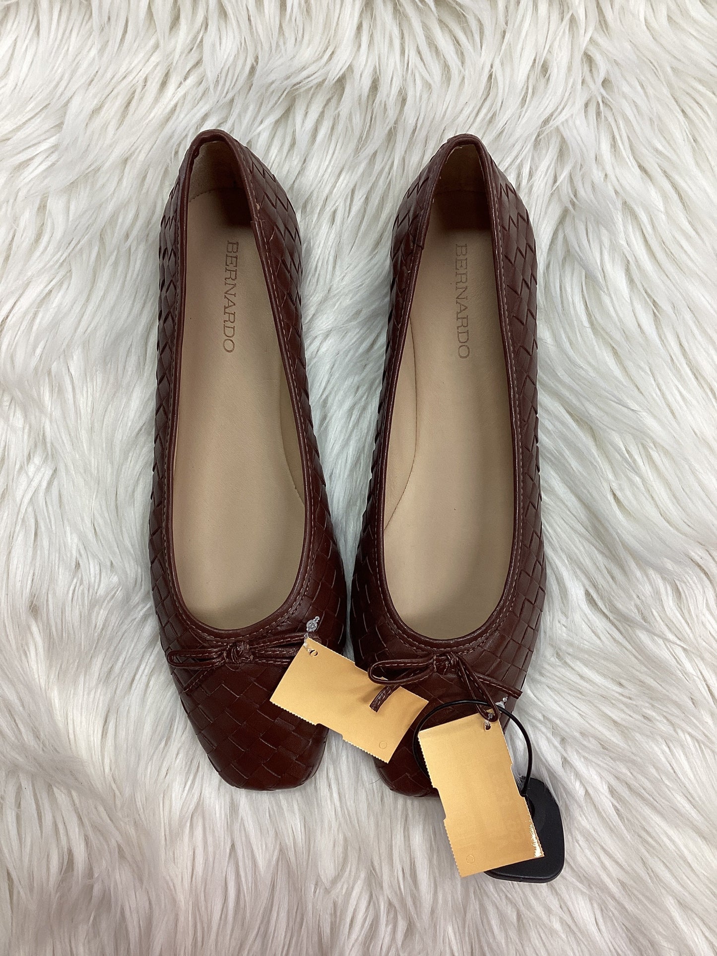 Shoes Flats By Bernardo In Brown, Size:10