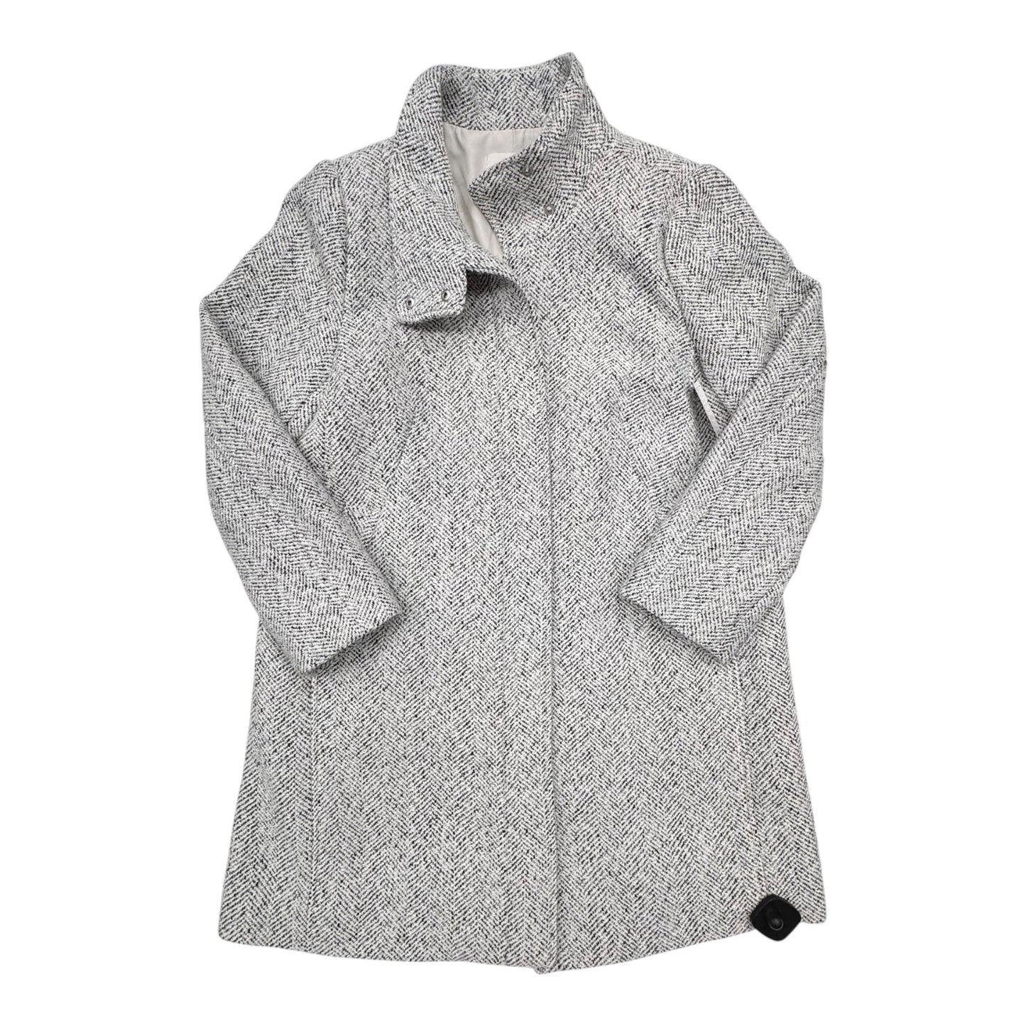 Coat Other By Loft In Black & White, Size:Mp