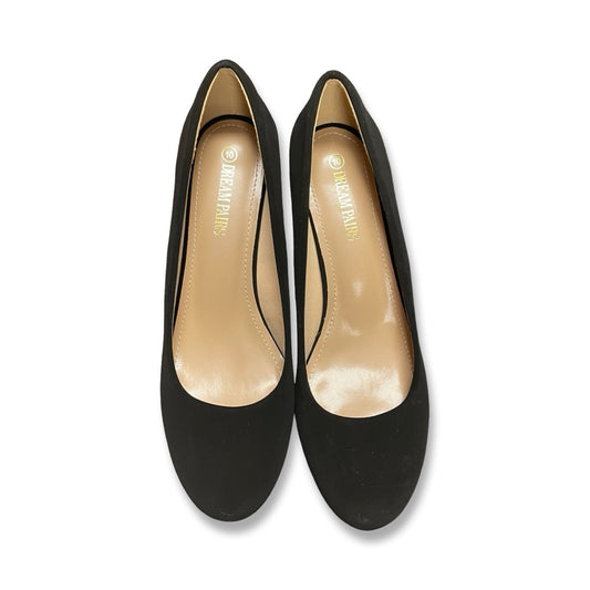 Shoes Heels Block By Dream Pairs In Black, Size:10