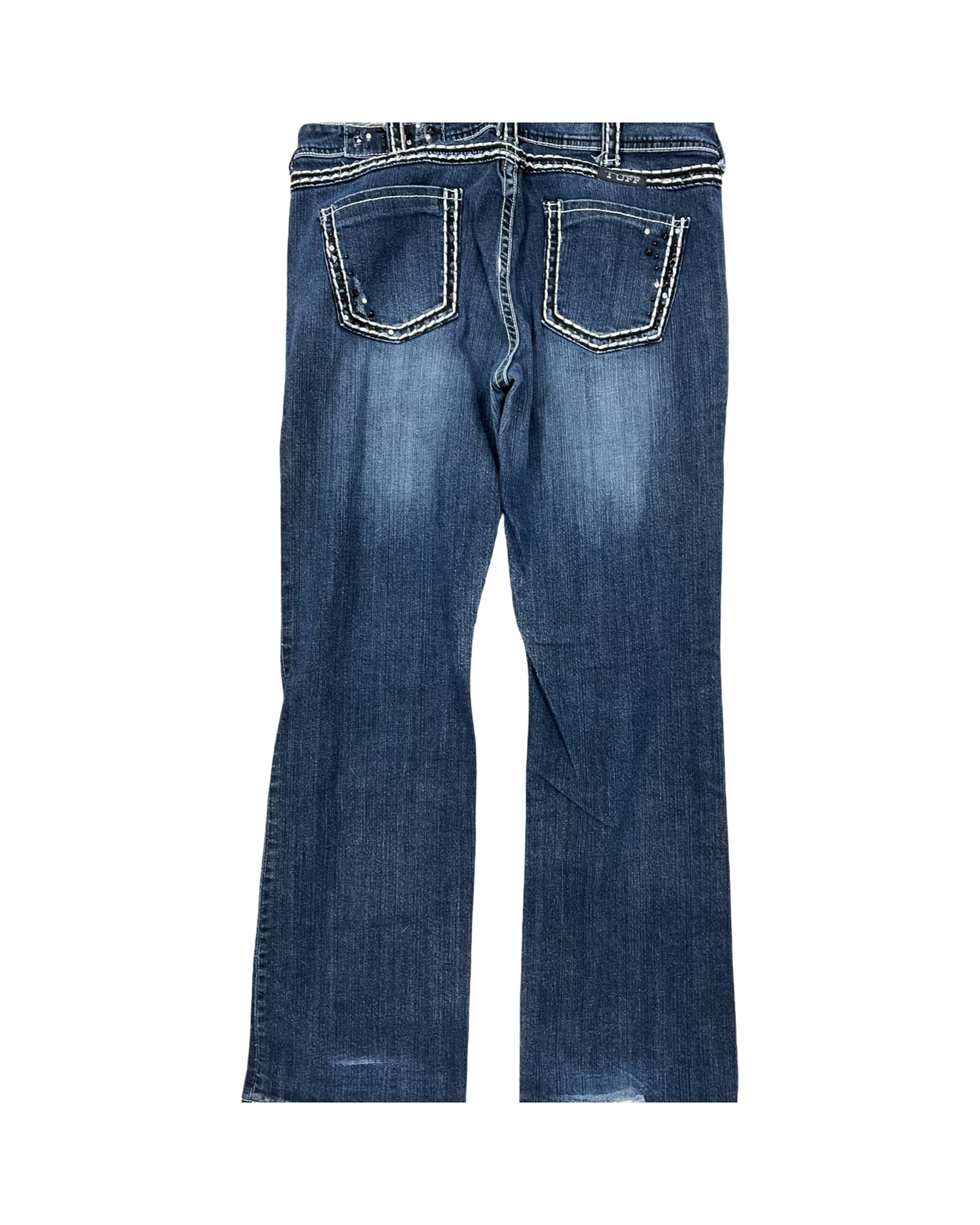 Jeans Boot Cut By Clothes Mentor In Blue Denim, Size:16