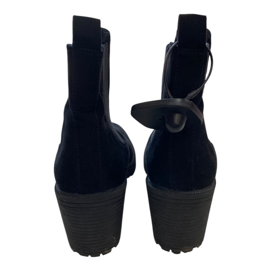 Boots Ankle Heels By H&M In Black, Size:6