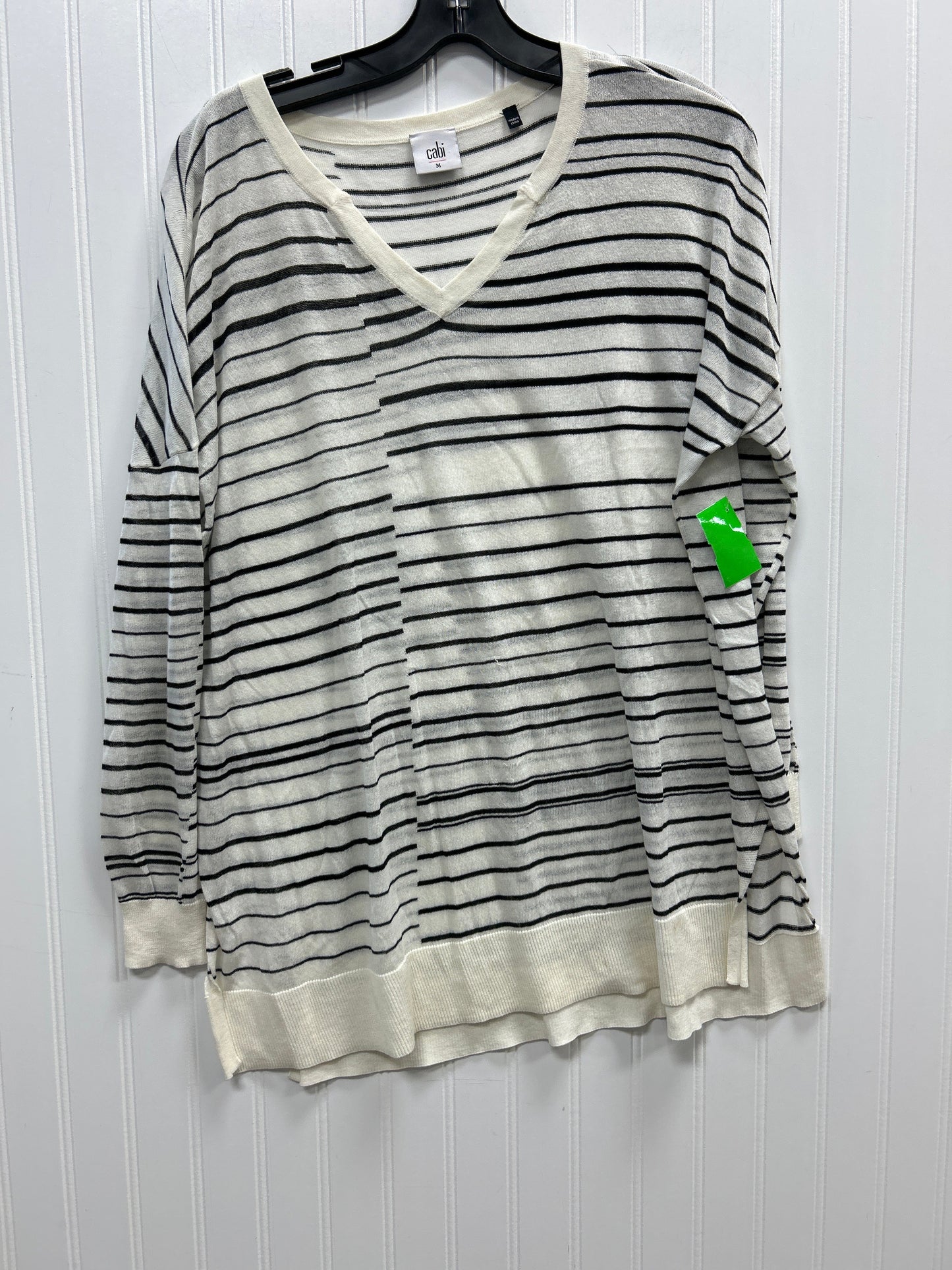 Top Ls By Cabi In Black & Yellow, Size:M