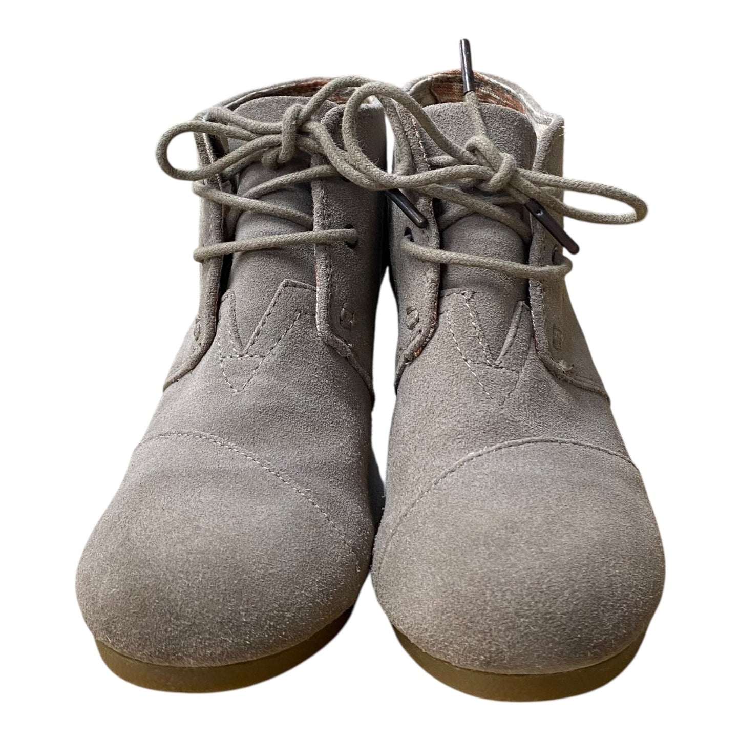 Shoes Heels Wedge By Toms In Beige, Size:6.5