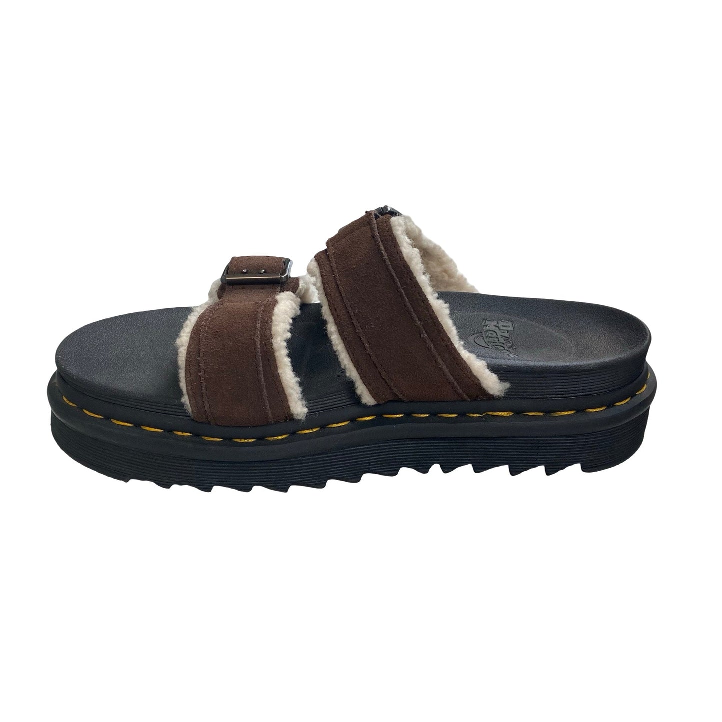 Sandals Designer By Dr Martens In Brown, Size:9