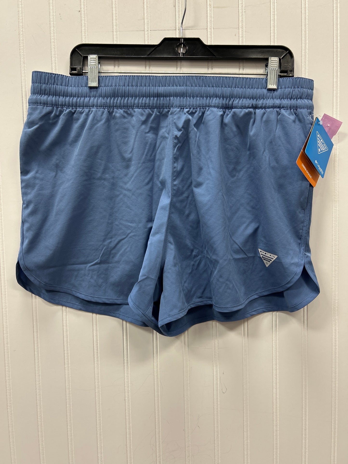 Athletic Shorts By Columbia In Blue, Size:L NWT