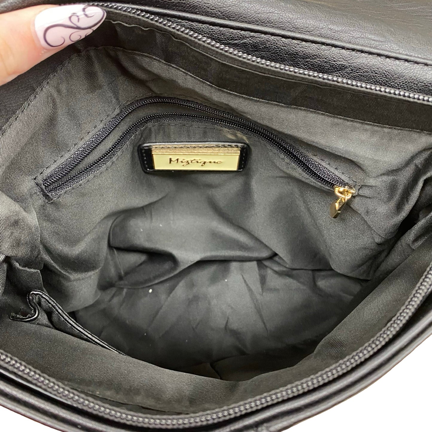 Handbag By Cmc In Black, Size:Medium