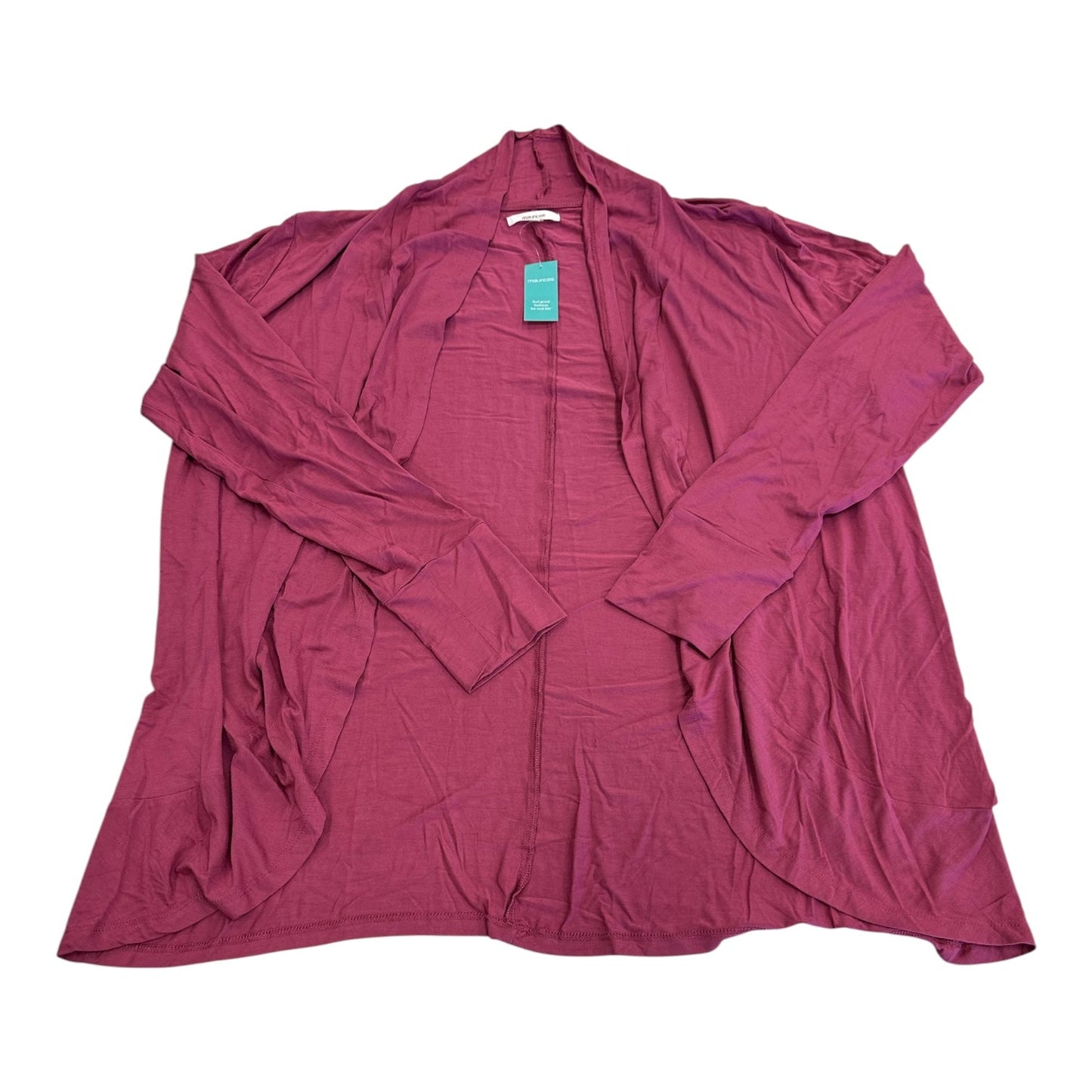Cardigan By Maurices In Pink, Size:Xl