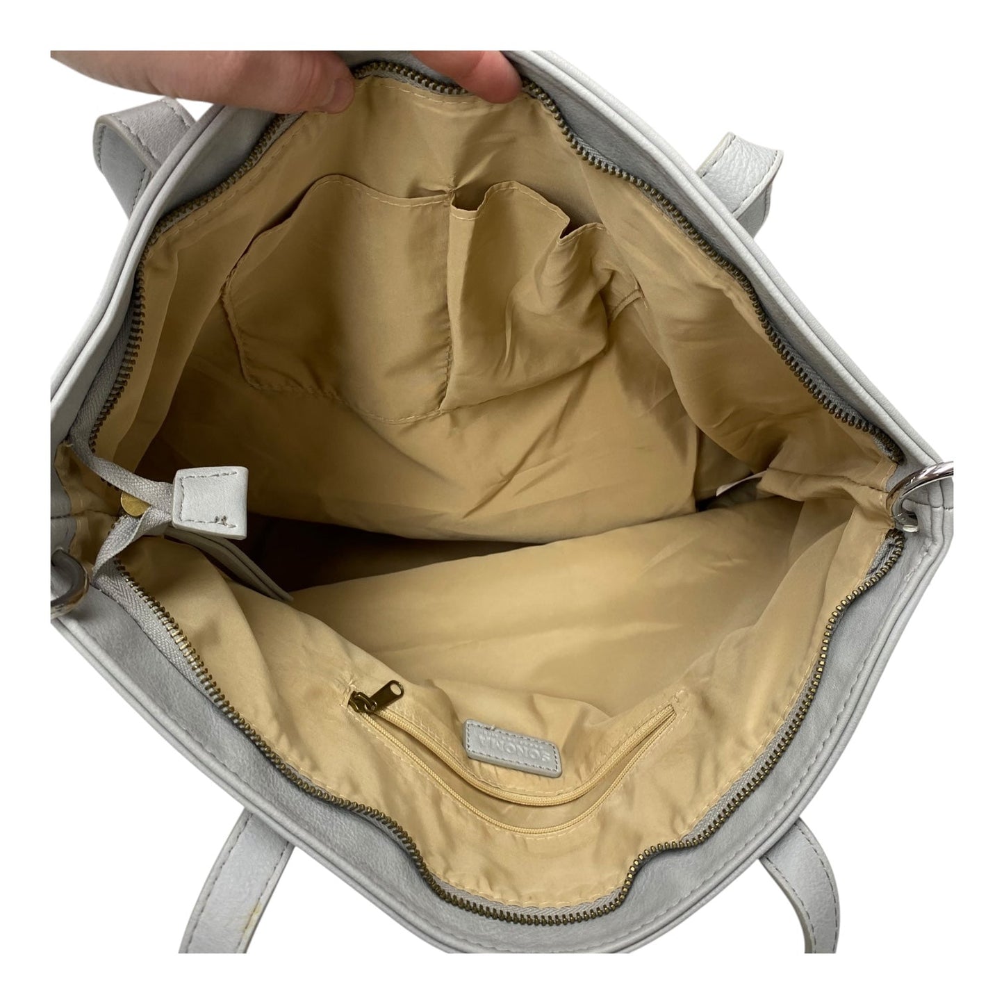 Handbag By Sonoma In Grey, Size:Large