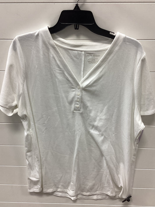 Top Ss By Lane Bryant In White, Size:14