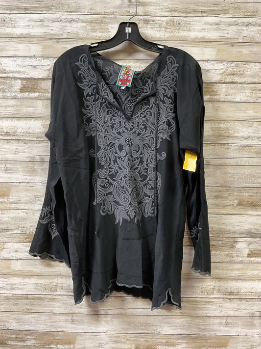 Tunic Ls By Johnny Was In Black, Size:S