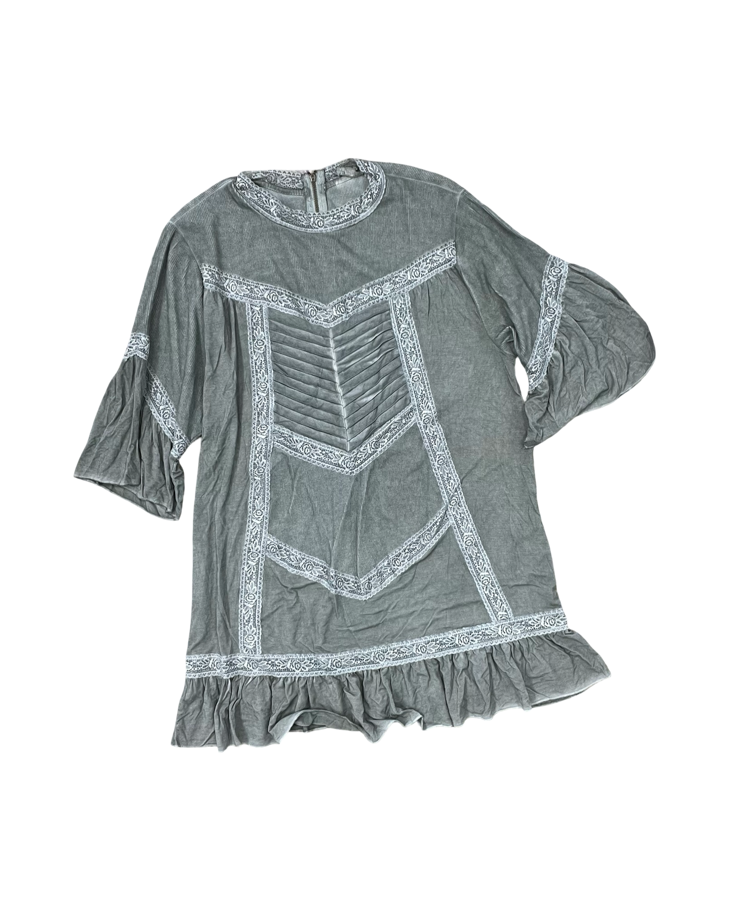 Top 3/4 Sleeve By Pol In Green, Size:S