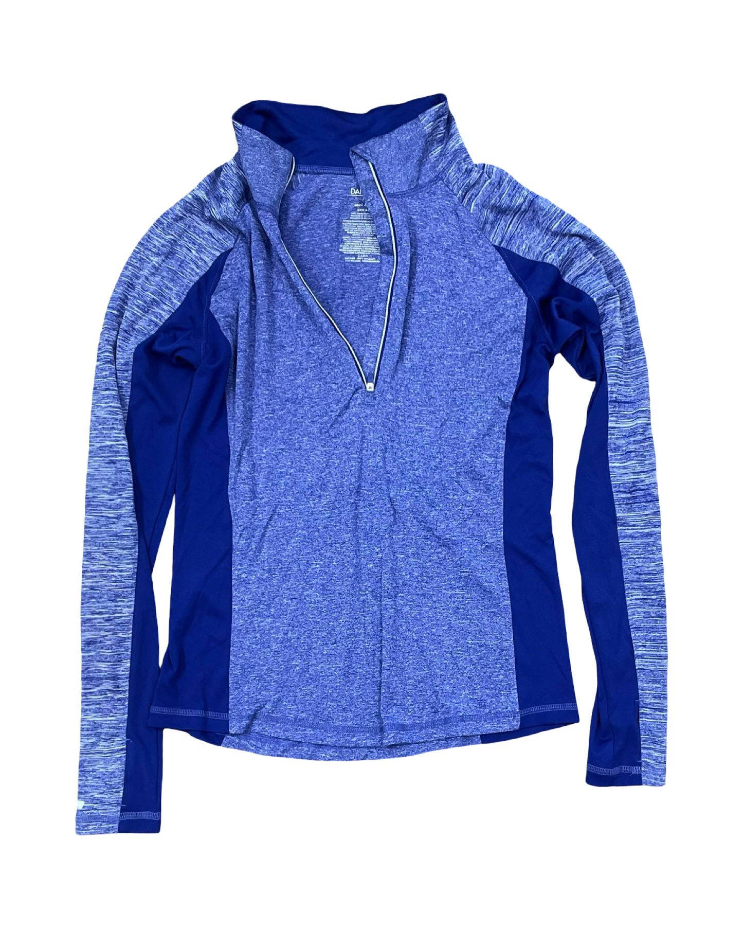 Athletic Top Ls Crewneck By Danskin In Purple, Size:S