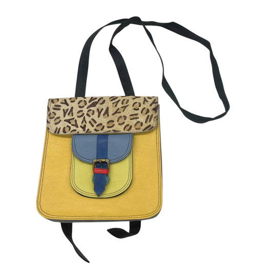 Crossbody Leather By Clothes Mentor In Multi, Size:Medium