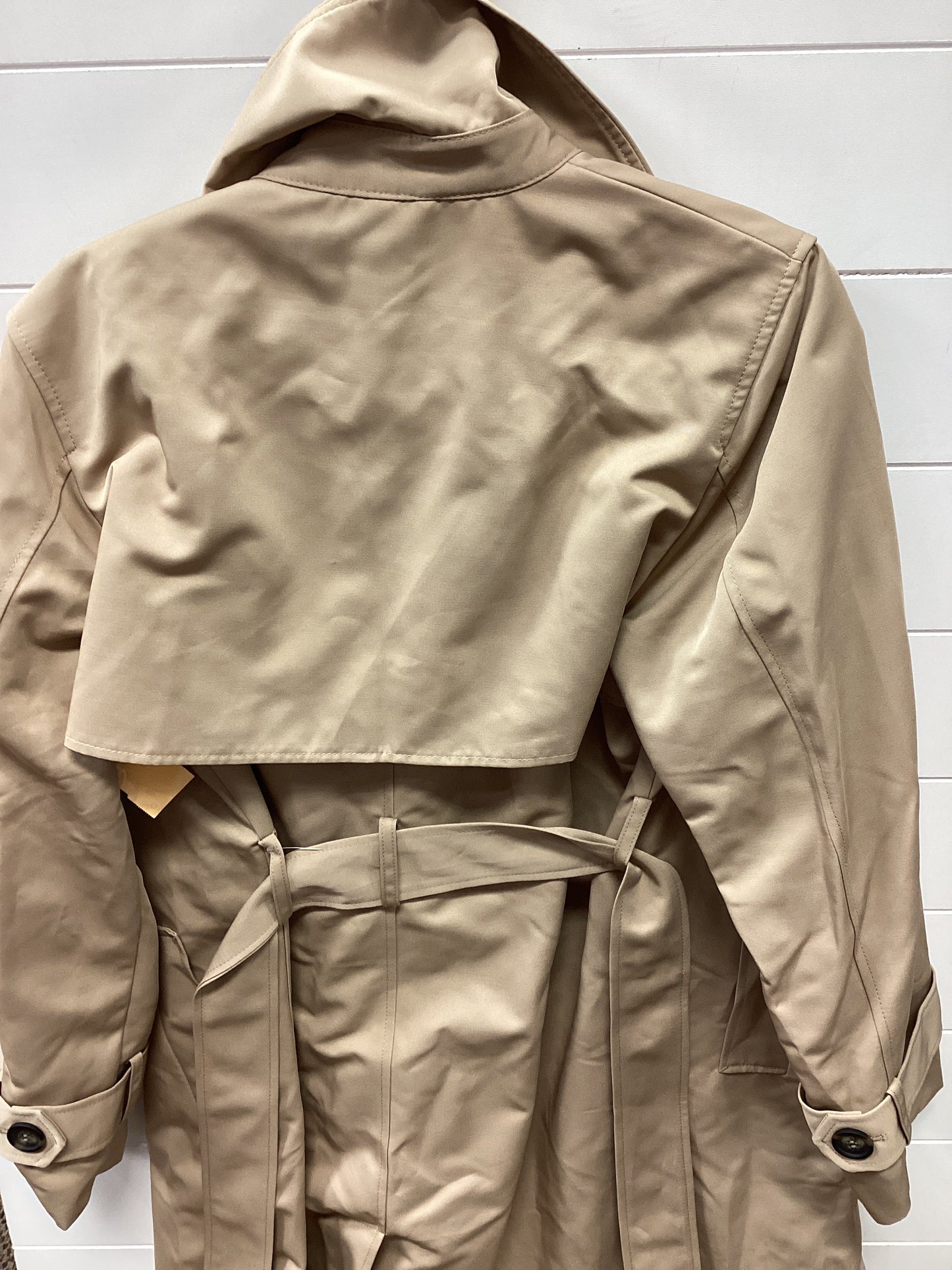 Coat Peacoat By H&M In Tan, Size:S