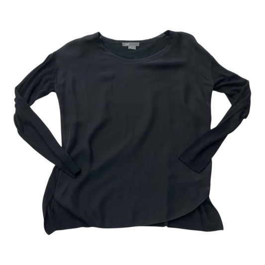 Top Ls By Vince In Black, Size:Xs