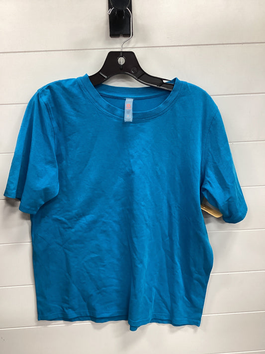 Athletic Top Ss By Mono B In Blue, Size:M