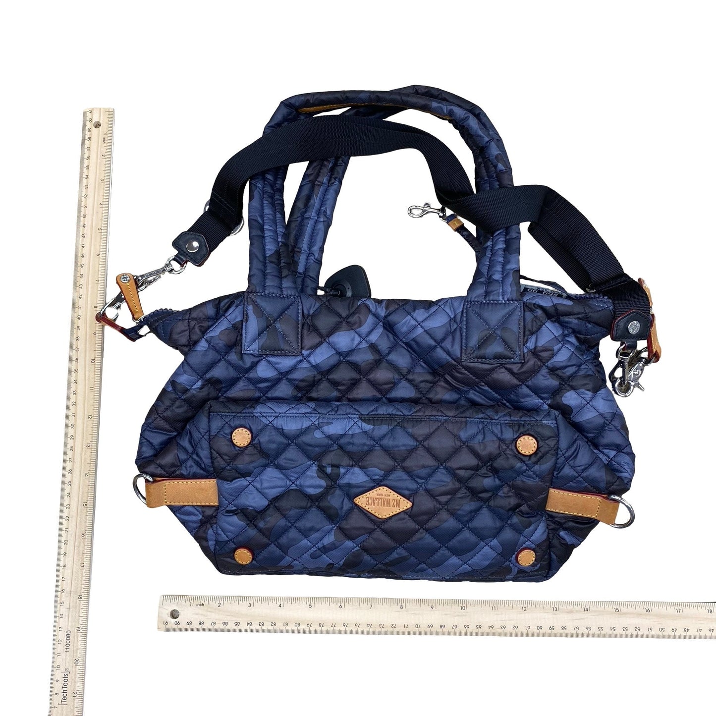 Handbag Designer By Mz Wallace In Blue, Size:Small