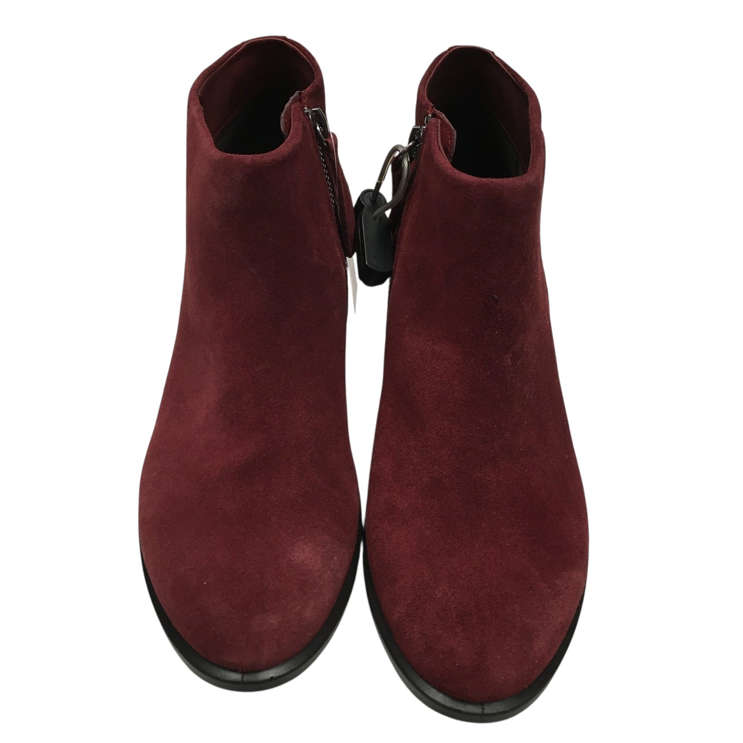 Boots Ankle Heels By Ecco In Red, Size:8.5