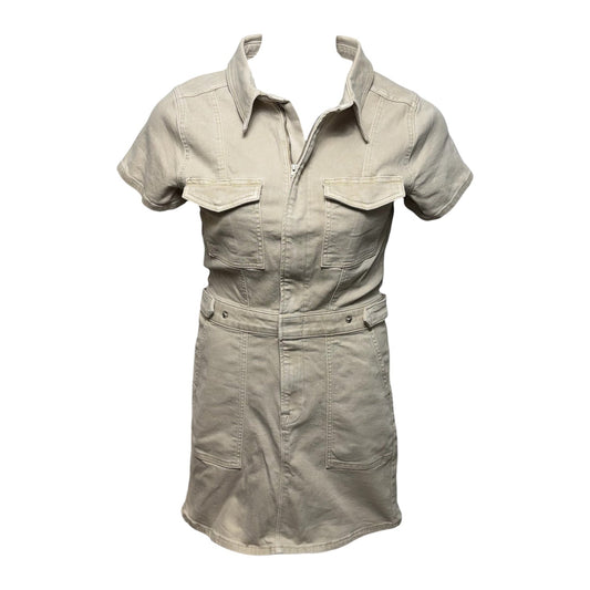 Dress Short By Good American In Tan, Size: M