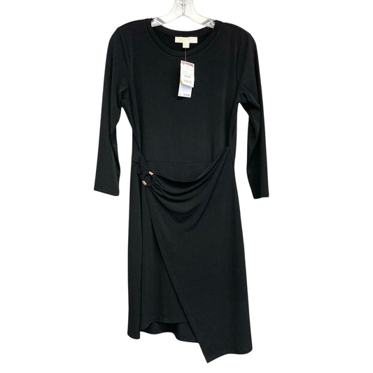 Dress Casual Midi By Michael By Michael Kors In Black, Size:M