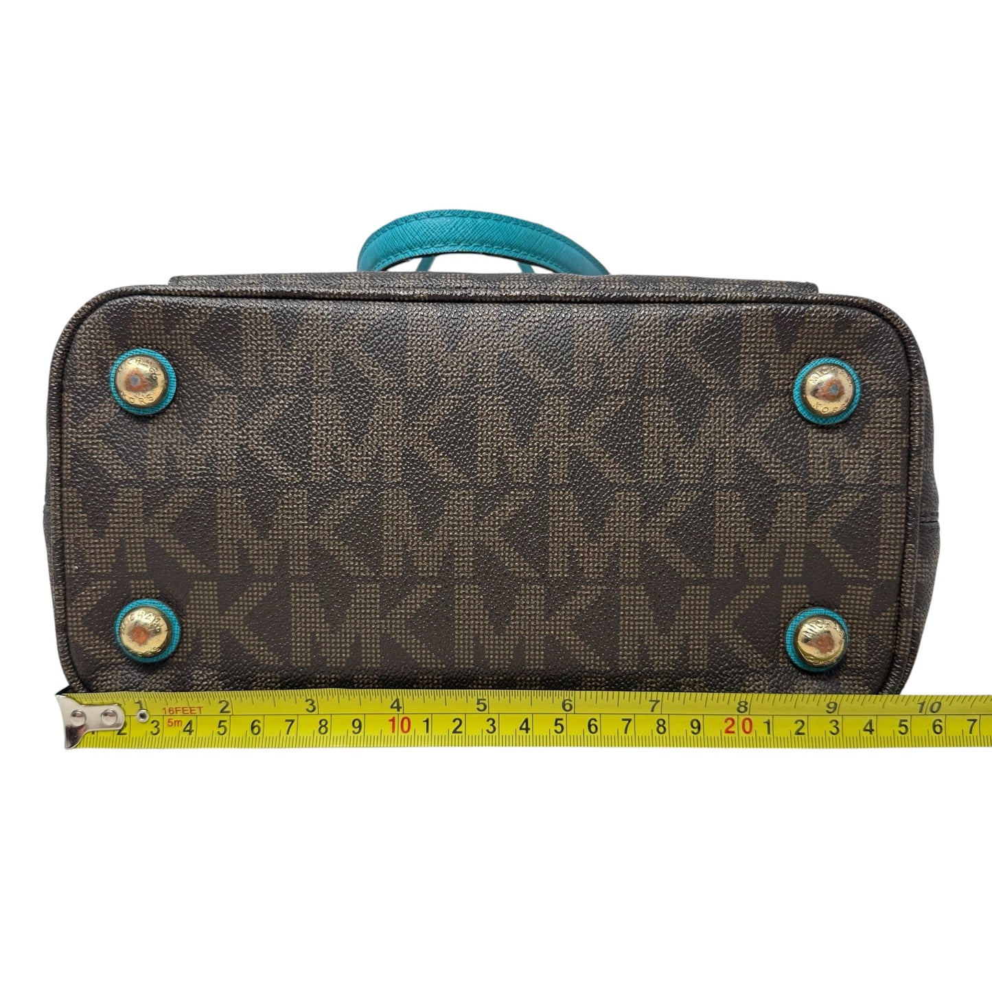 Handbag Leather By Michael By Michael Kors, Size: Medium