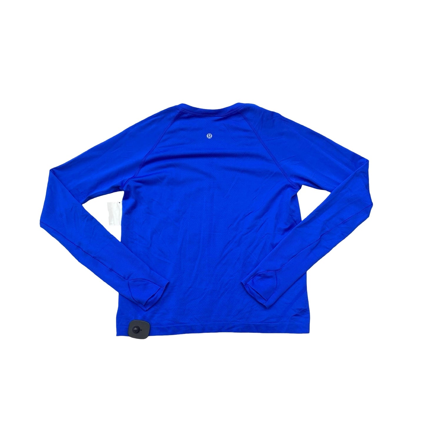 Athletic Top Ls Crewneck By Lululemon In Blue, Size:10
