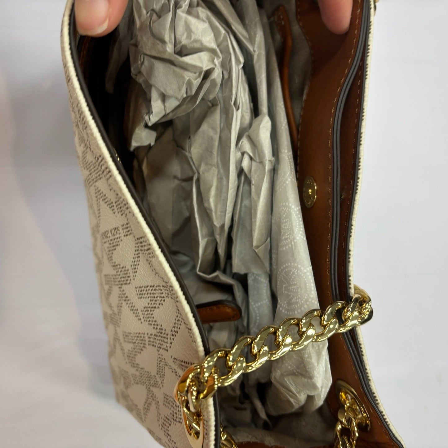Crossbody Designer By Michael By Michael Kors, Size: Medium