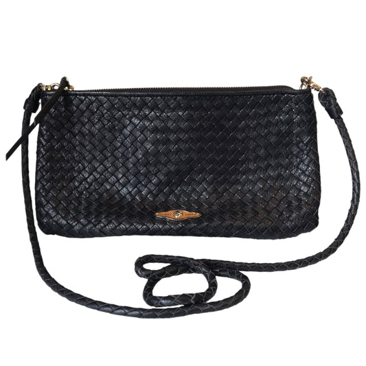 Crossbody Leather By Elliot Lucca In Black, Size:Small