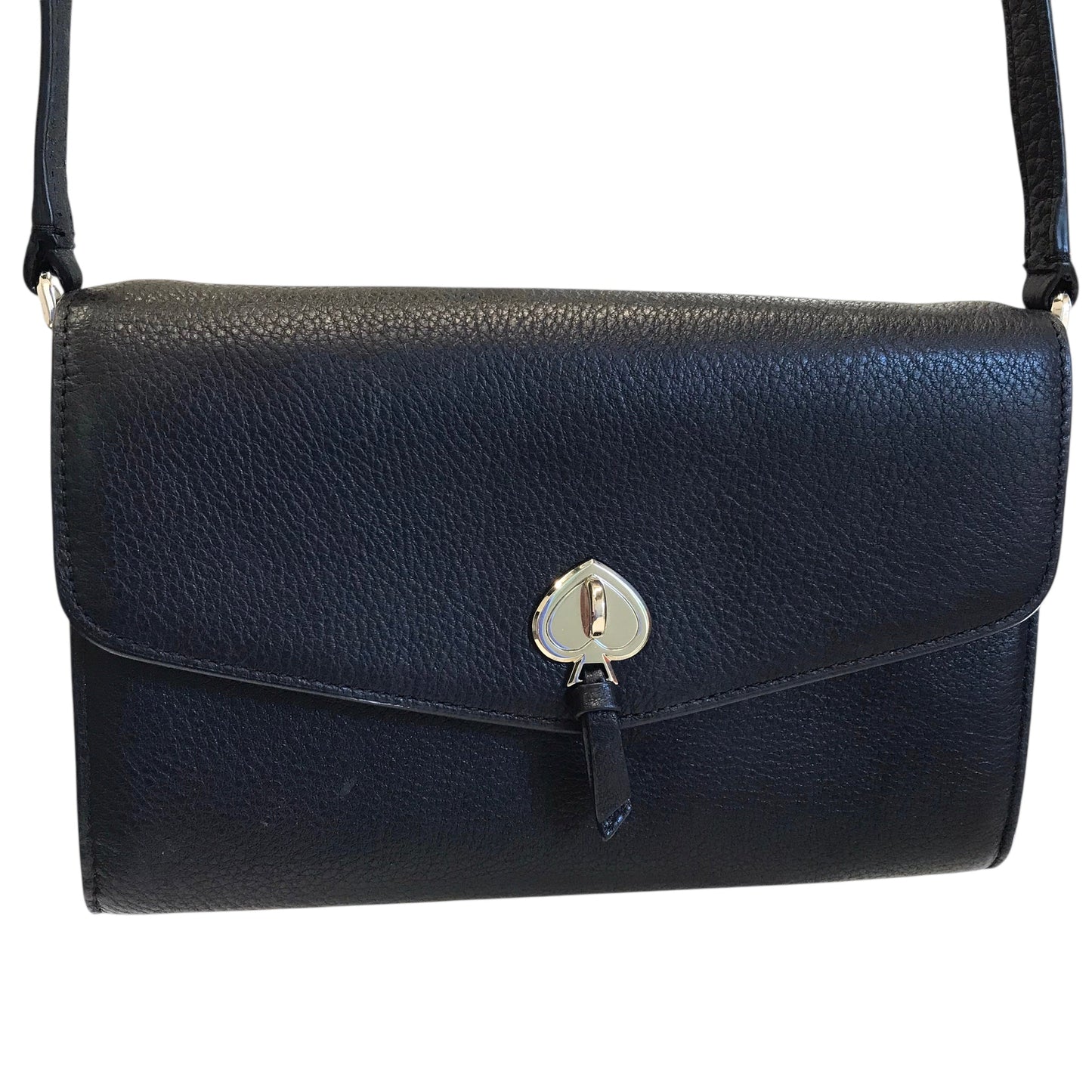 Crossbody Designer By Kate Spade In Black, Size:Small