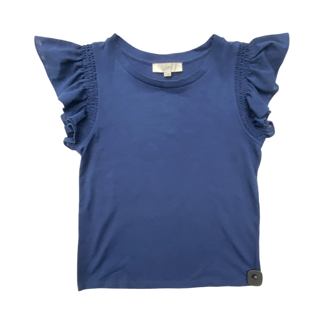 Top Ss By Loft In Navy, Size:M