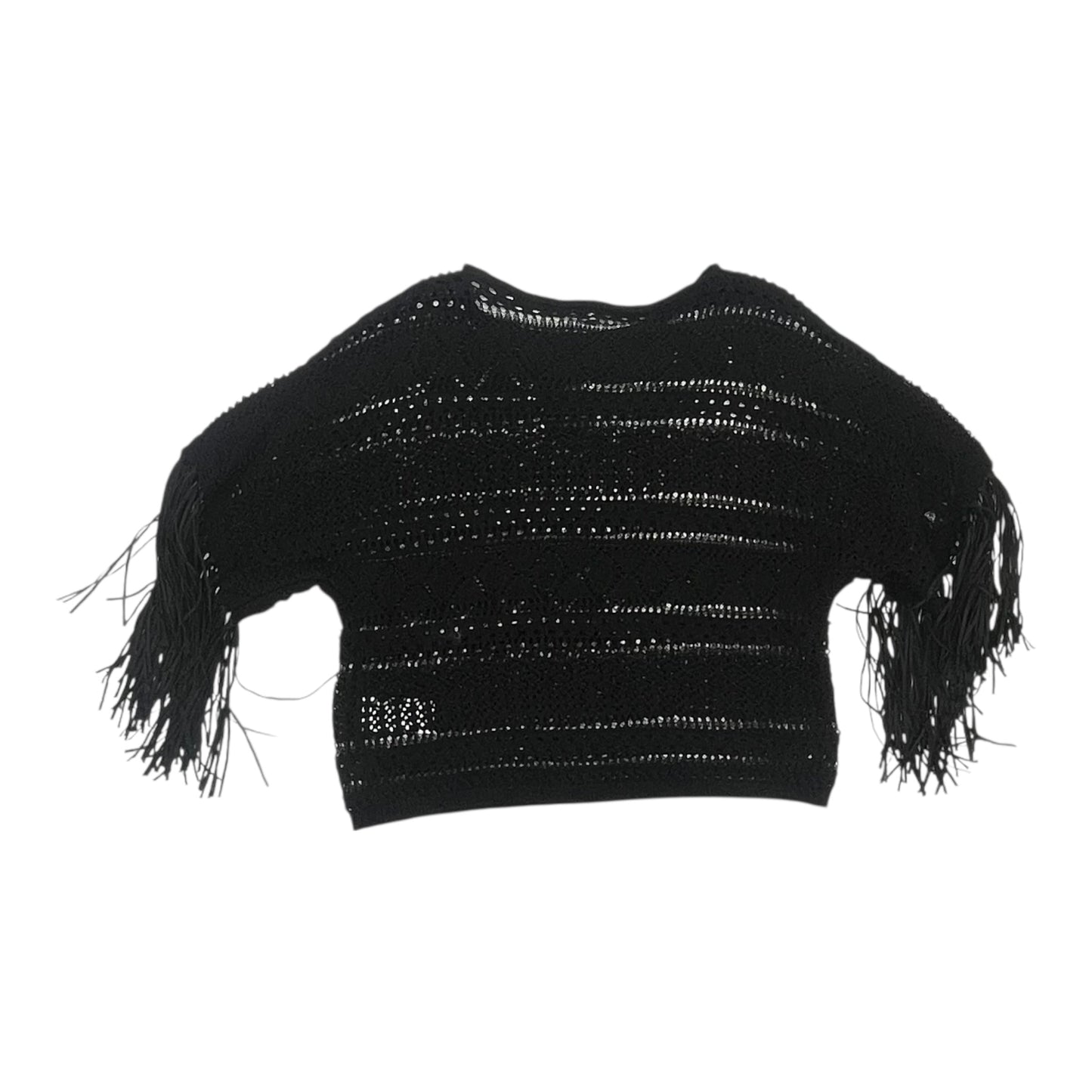 Sweater Ss By Lauren By Ralph Lauren In Black, Size:Xsp