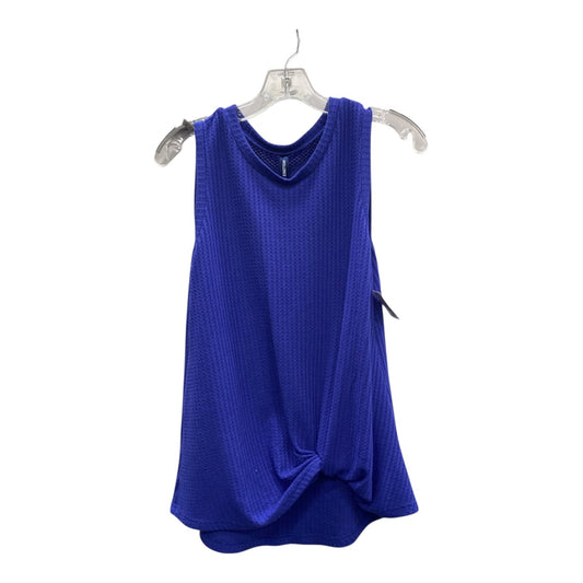 Top Sleeveless By Iwollence In Blue, Size:S